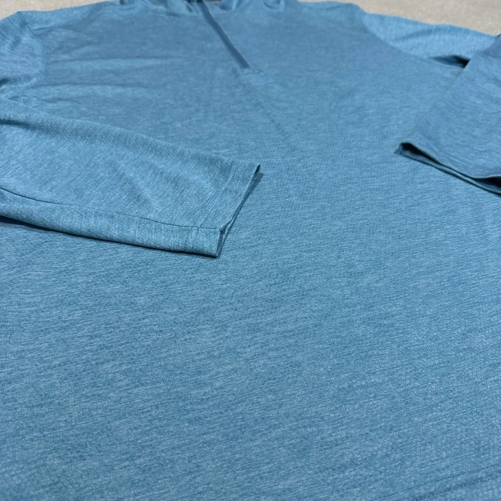 Duluth Trading Co Armachillo Pullover 1/4 Zip Men's XL Cooling Shirt Performance - Picture 3 of 8